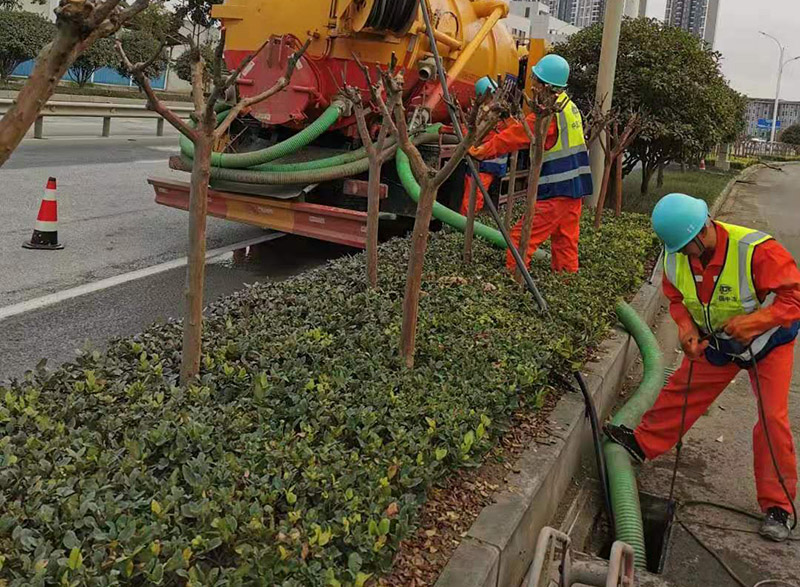 融水市政管道清淤